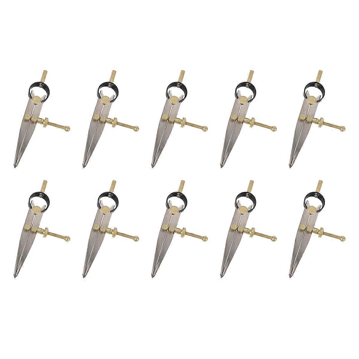 10X Leather Craft Rotating Craft Tool Diy Wing Divider Adjustable Steel Leather Rotating Tool
