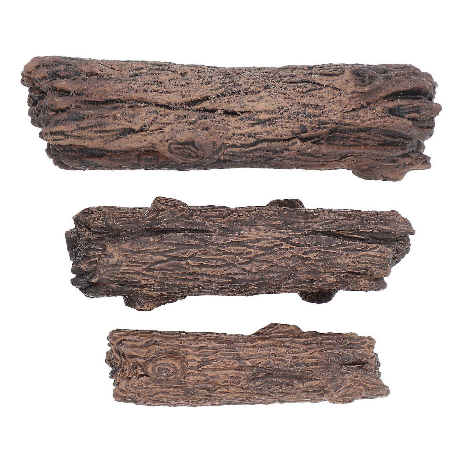 Miniatures Landscape Trees Stump Decoration Sand Table Model Hobbyists 6Pcs