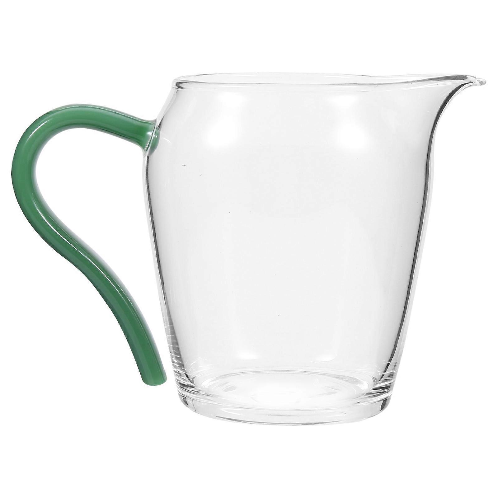 Thicken Glass Teapot Comfortable Feel for Home 5.3X3.7X3.1in 1Set