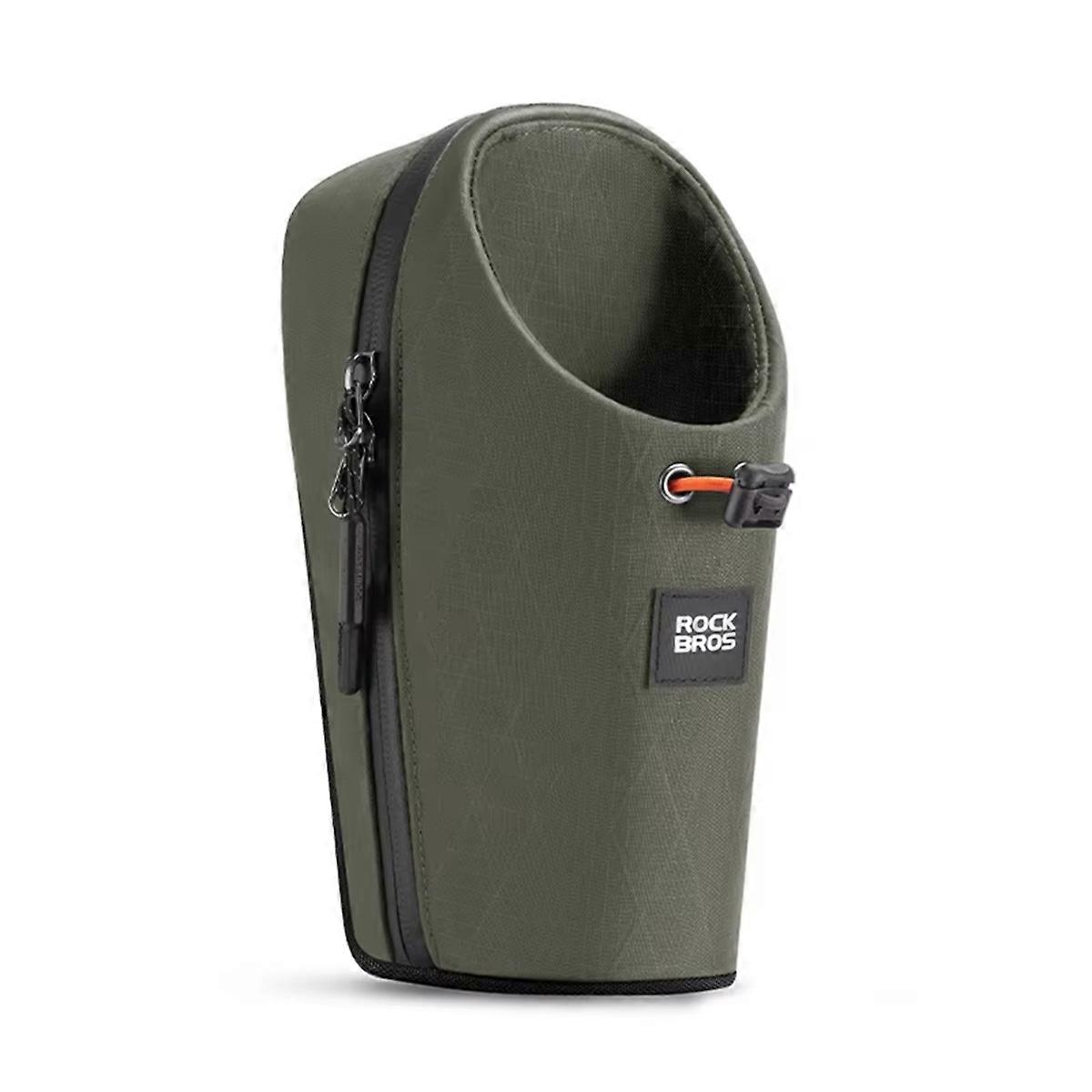  Folding Bike Water Bottle Holder, Front Frame Kettle Bag, B