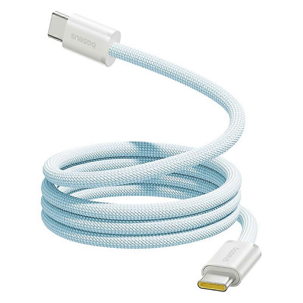 BASEUS Dynamic 4 Pro Type C to Type C Cable 1m 100W Magnetic Fast Charging Nylon Braided Data Cable