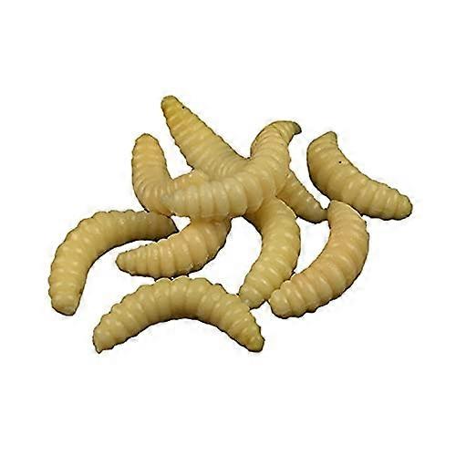 Bionic Bread Bug 2.4 cm 0.5 g Soft Lifelike Bait Maggots Fishing Tackle