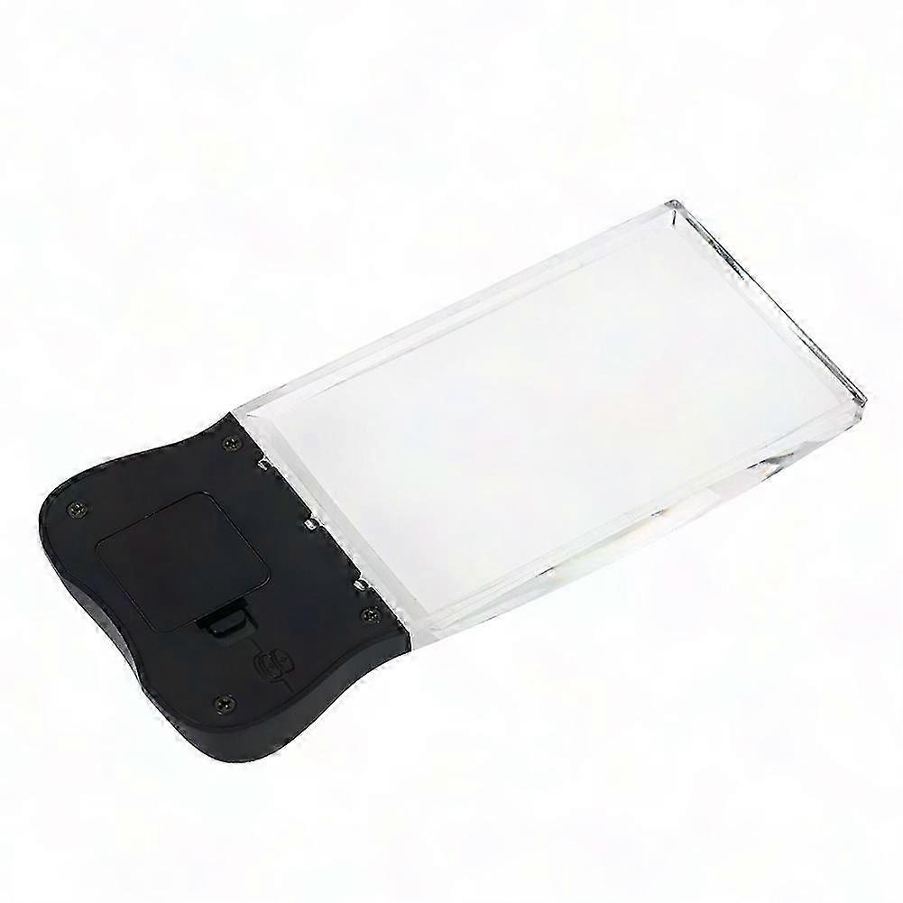 2X Handheld LED Light Rectangular Magnifying Glass for Seniors Reading - JIKAIX