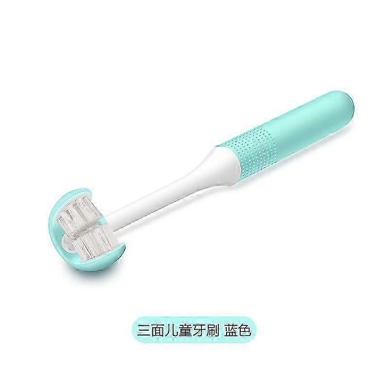 Autism Toothbrush for Special Needs Soft Wrap-Around Training Tooth Brush Saving Time for Kids 3D Toothbrushes 3 Sided