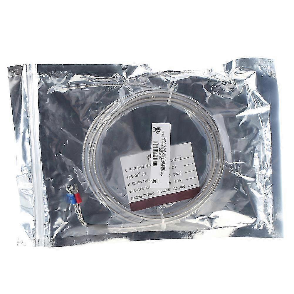 PTFE K Type Thermocouple 2 Wire Waterproof with Corrosion Resistance