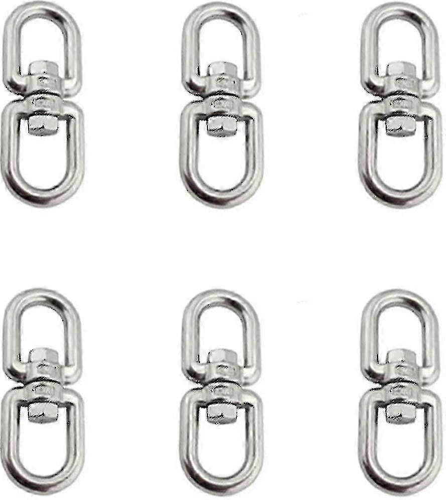 6pcs M4 Stainless Steel Swivel Hook for Compatible Brand
