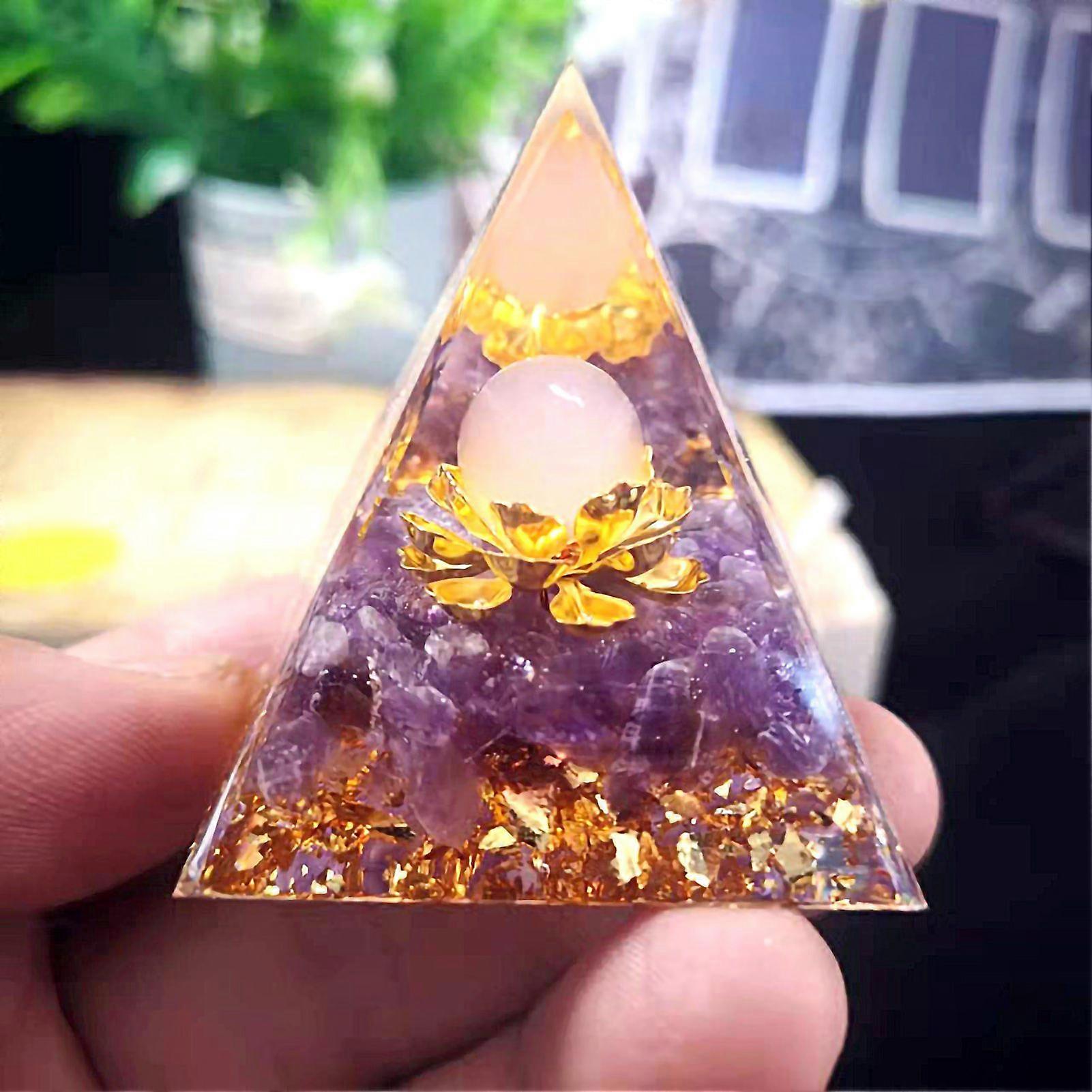 2025 Latest Model  Orgone Pyramid Epoxy Process Exquisite Beautiful 5cm