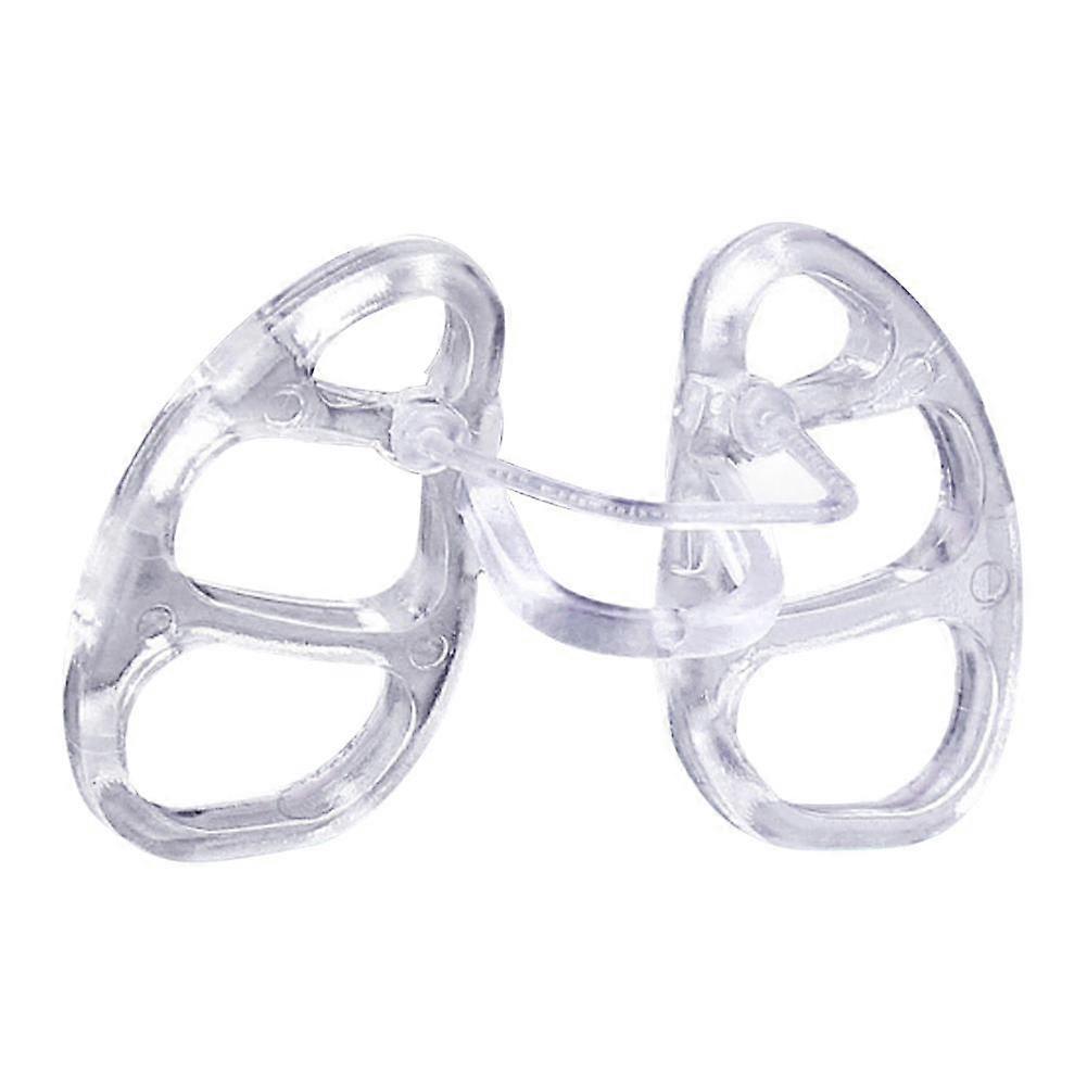 Nose Clip Snoring Prevention Device - Silicone Material, Portable Design