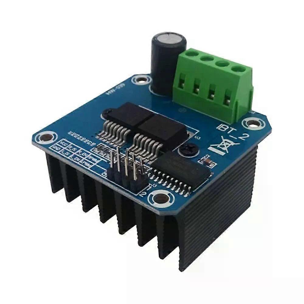Craft BTS7960 højeffekts intelligent køretøjsmotordrevmodul BTS7960 43A strømbegrænsende kontrol Halvlederkøledrev