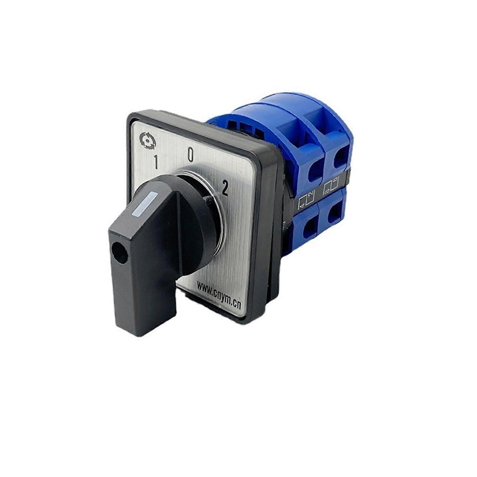 YMW2625/2 Rotary Selector 25A 2 Pole 3 Position Control Motor Circuit Switching LW26 LW28 LW39B Cam Switch (01)