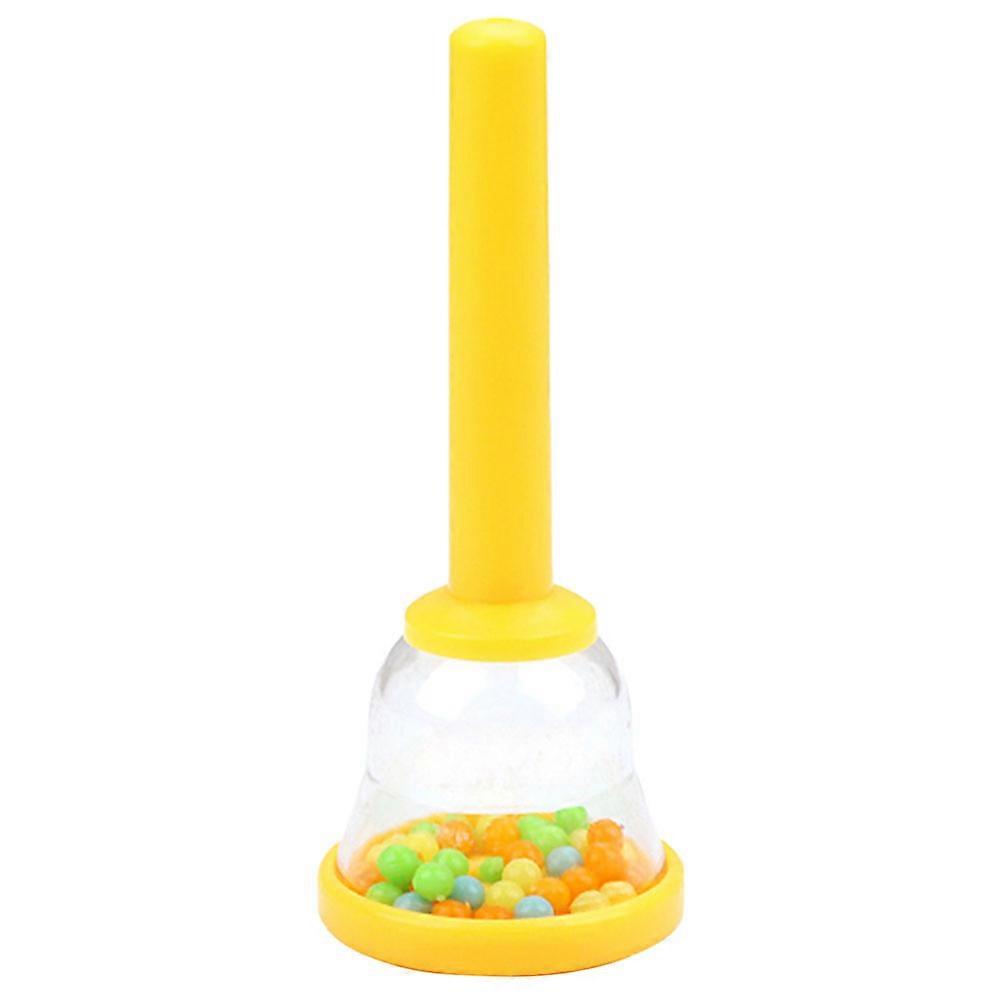 Kids Hand Bell Shaker Bell Children Music Toy Delicate Design Handle Shape 10.4X4.2X4.2CM 1Pcs