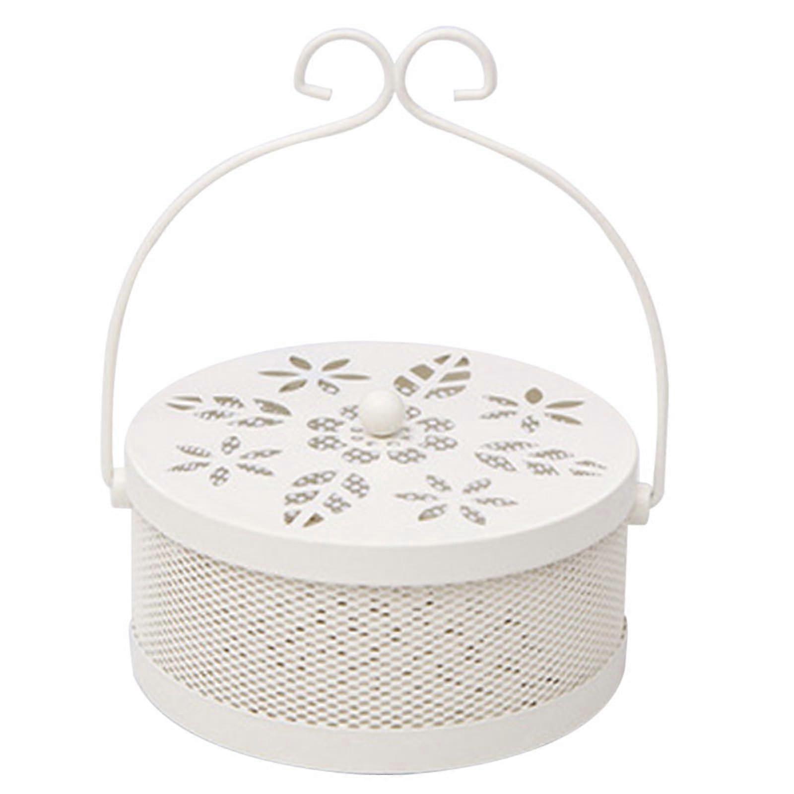 Coiled Incense Storage Box Holder Fireproof Zipfelbrenner for Travel