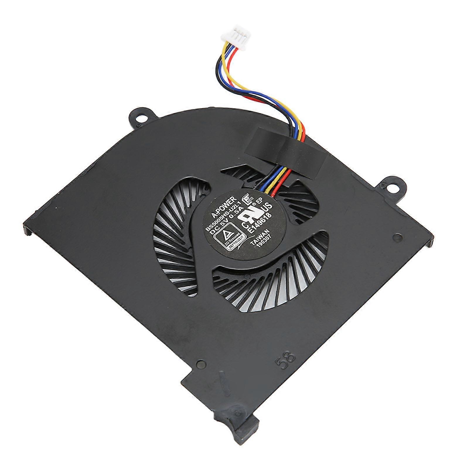 CPU GPU 4 Pin Good Heat Dissipation Laptop Cooling Fan MSI Gs65 MS 16Q2 Cpu Cw for 16q2 Gpu Cw