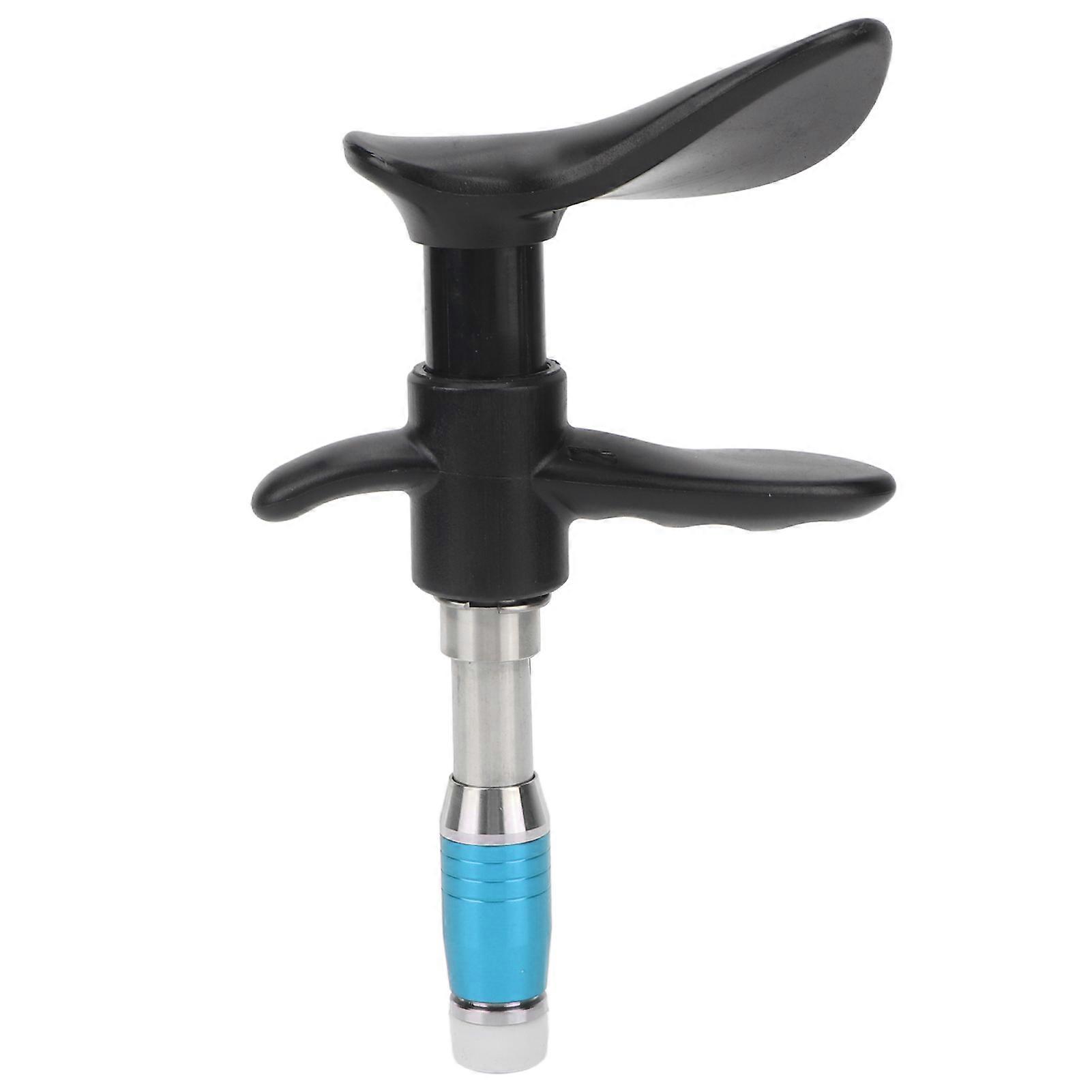 Spine Adjust Tool Manual One Head Scoliosis Adjustment Tool Lightweight Portable Spine Adjuster with Aluminium Box Blue
