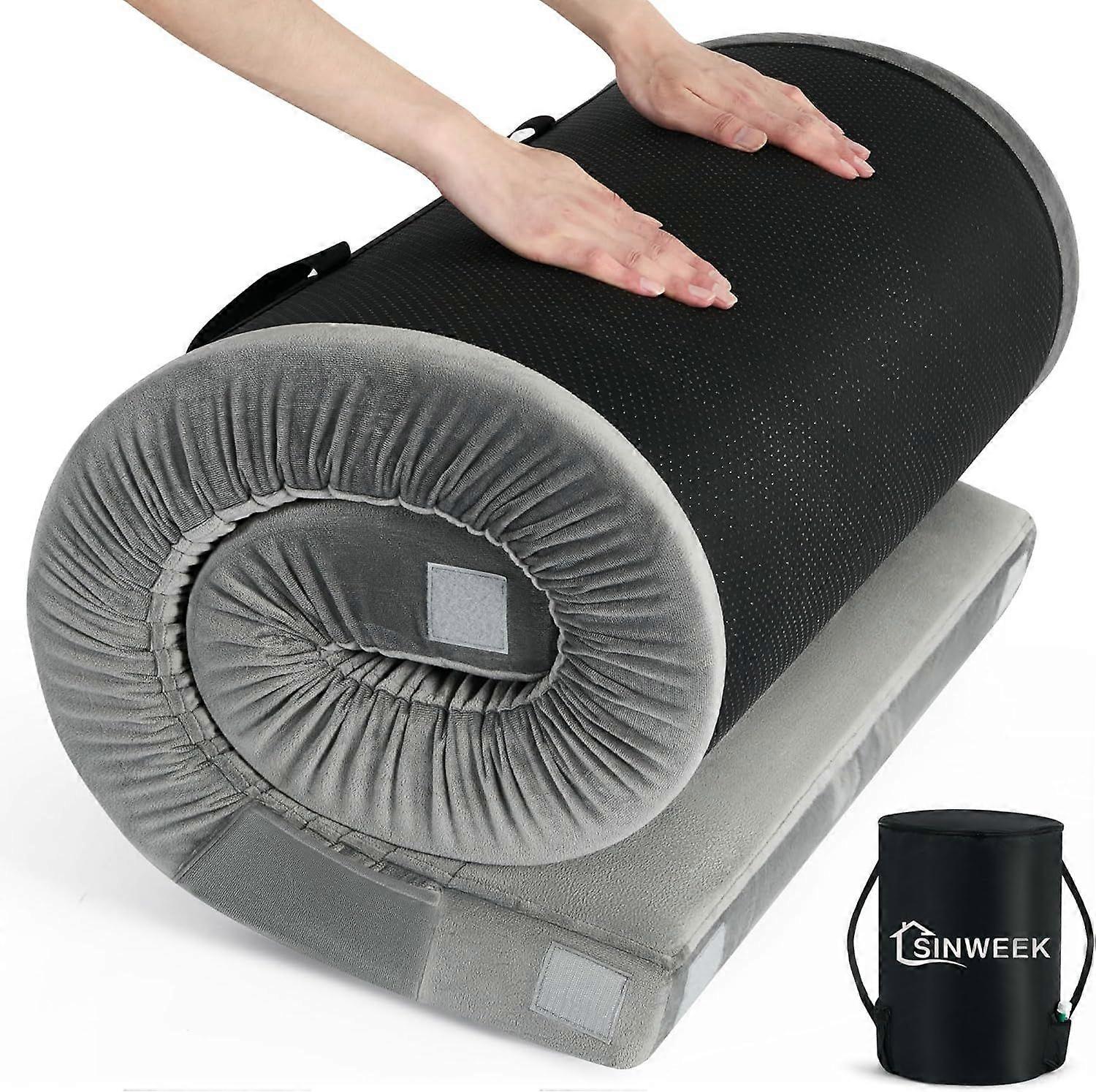 2025 Neuestes Modell Memory Foam Campingmatratze CertiPUR-US Wasserdicht Tragbar