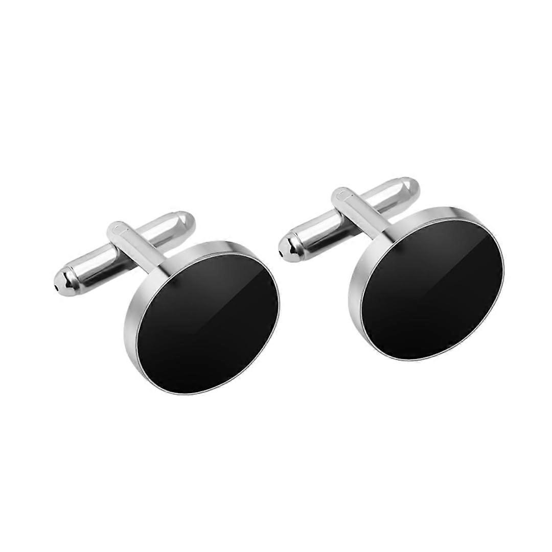 Cufflinks For Men 1 Pair Round Drop Cufflinks For French Cuff Shirts And Suits