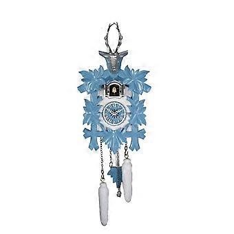 Engstler - 522/5/27_QM - Cuckoo Clock - Quartz - Walnut - with Music - 30 cm