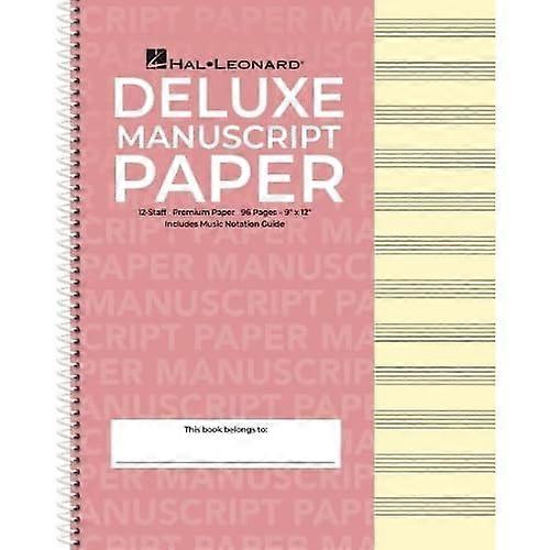 Deluxe Wirebound Premium Manuskript Pink Cover