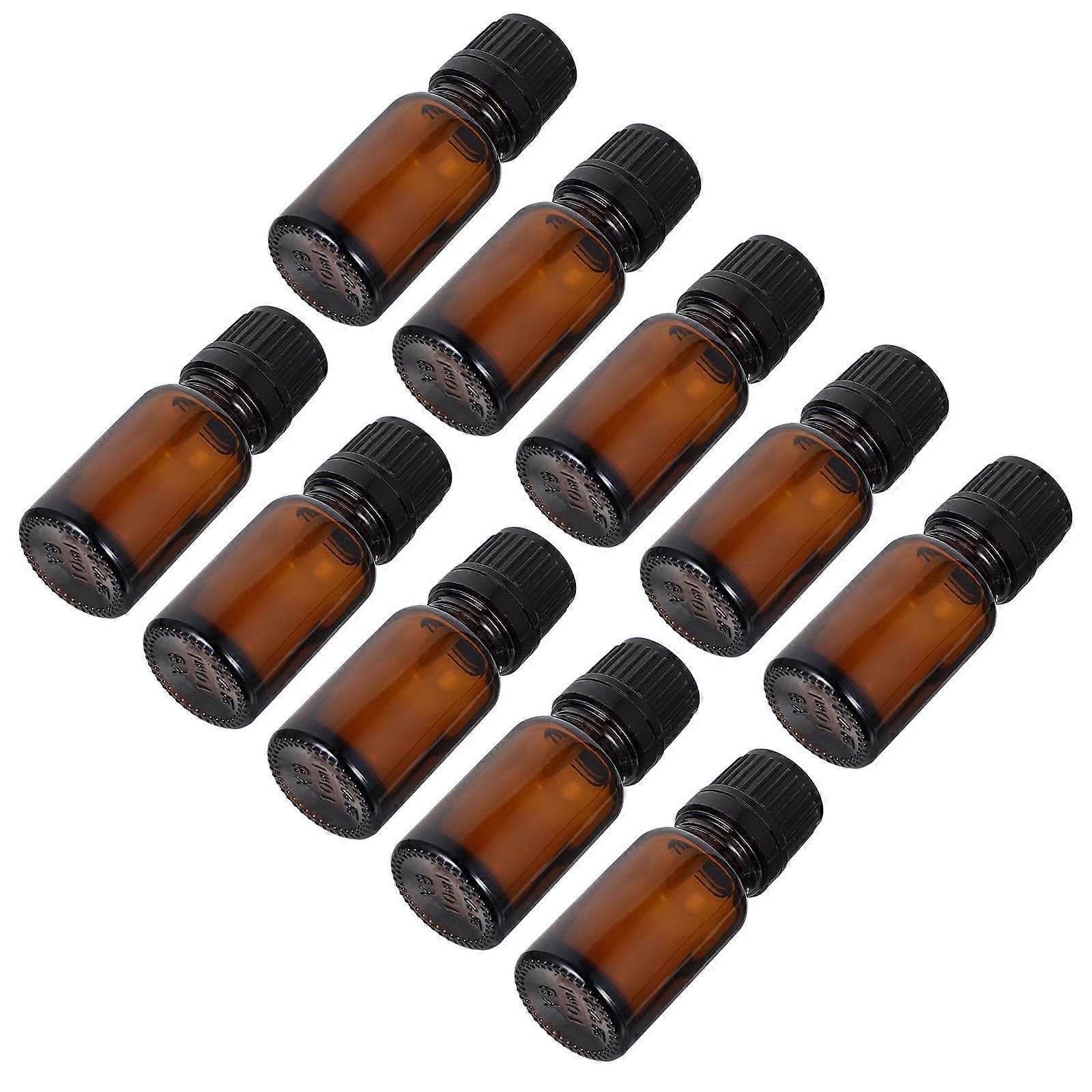 24Pcs Essential Oil Bottles Glass Bottles Refillable Empty Bottles Lotion Cans