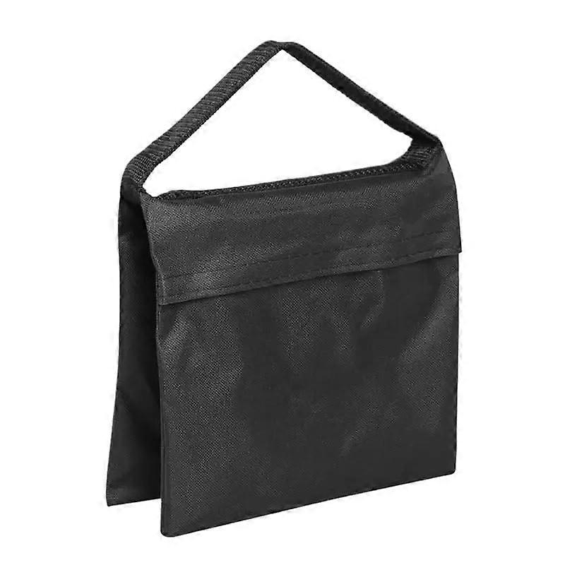 Sandsæk 2 stykker sort sandsæk vægtposer fotografering studie stativ sandsæk til lys stativ bom arm stativ sandsæk fitness noir