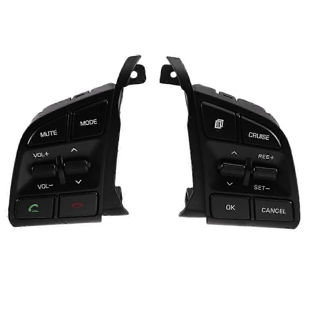 Steering Wheel Cruise Control Remote Volume Button Switch 96710-D3500 96720-D3200 for 2015-2019 Edition 0718