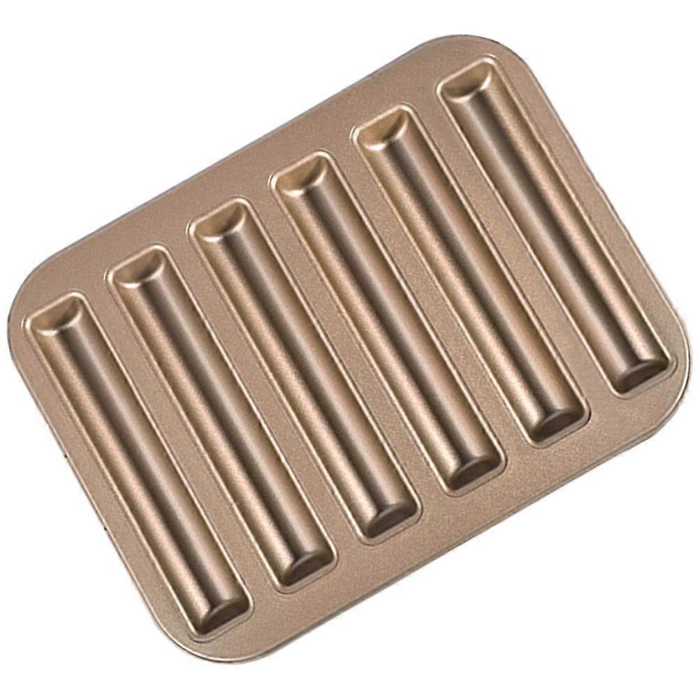 Metal Baking Molds for Cakes 2pcs DIY Bakeware Tools Sponge Finger Design