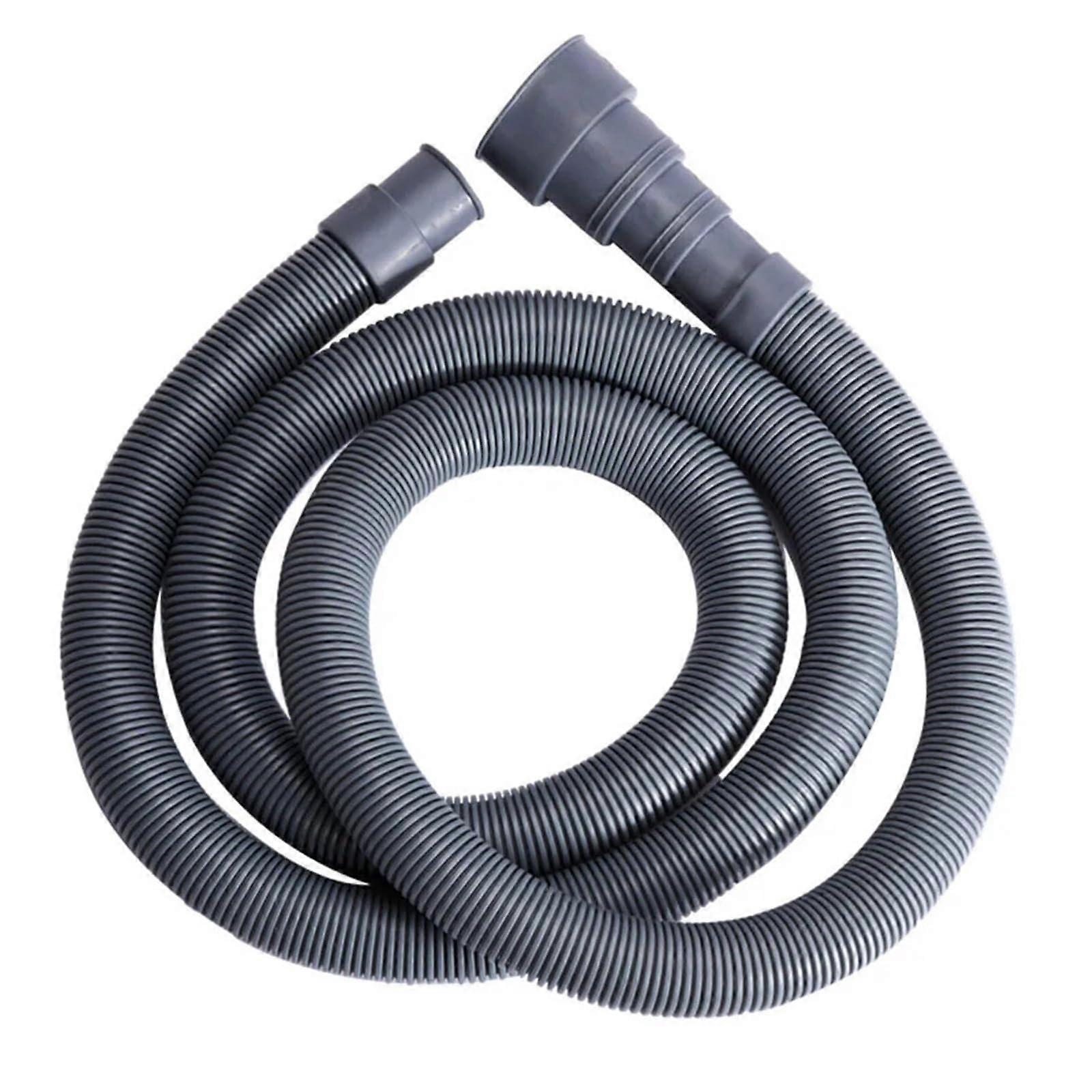 200/150/70cm Drain Pipe Machine Drainage Waste Hose Extension Pipe With Hose Clamp Set Accessories (150CM)