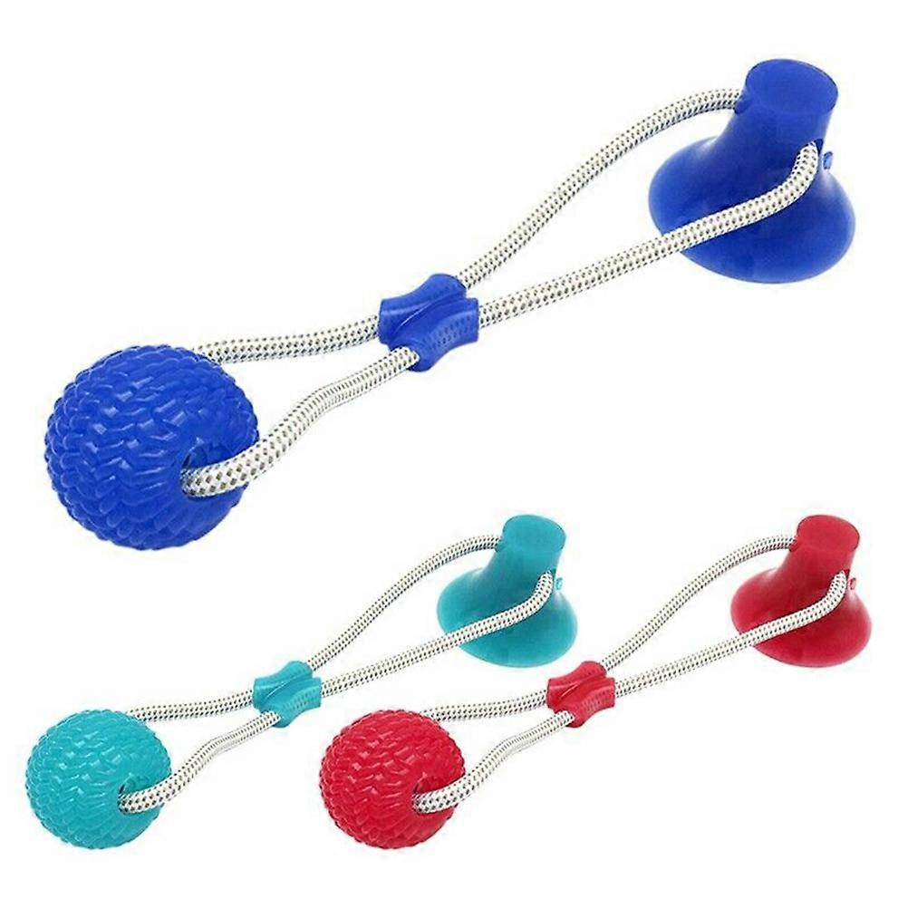 Rosy TPR Dog Toys for Chewing and Playing with Suction Cup Design 6.5 Inches