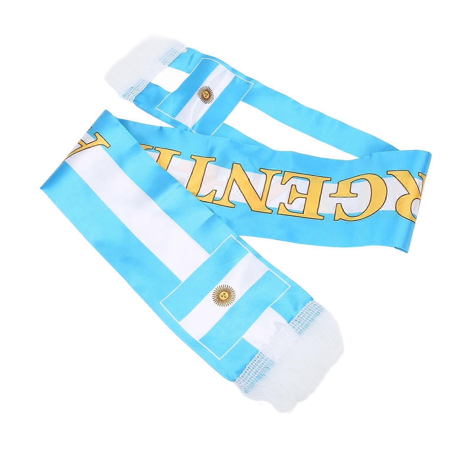 2022 サッカースカーフナショナルサッカーチームファンスカーフ家族、隣人、友人、同僚