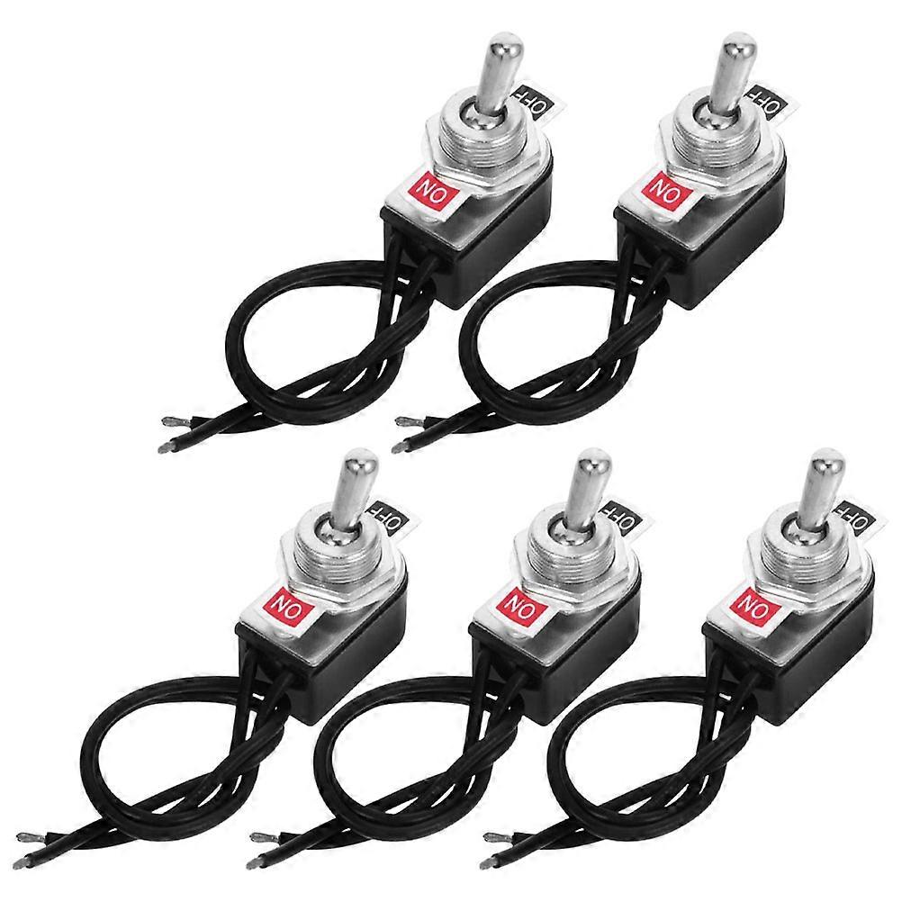 Automotive Switch 5Pcs Multi Plastic Mini on Off Switch with Compact Design for Car