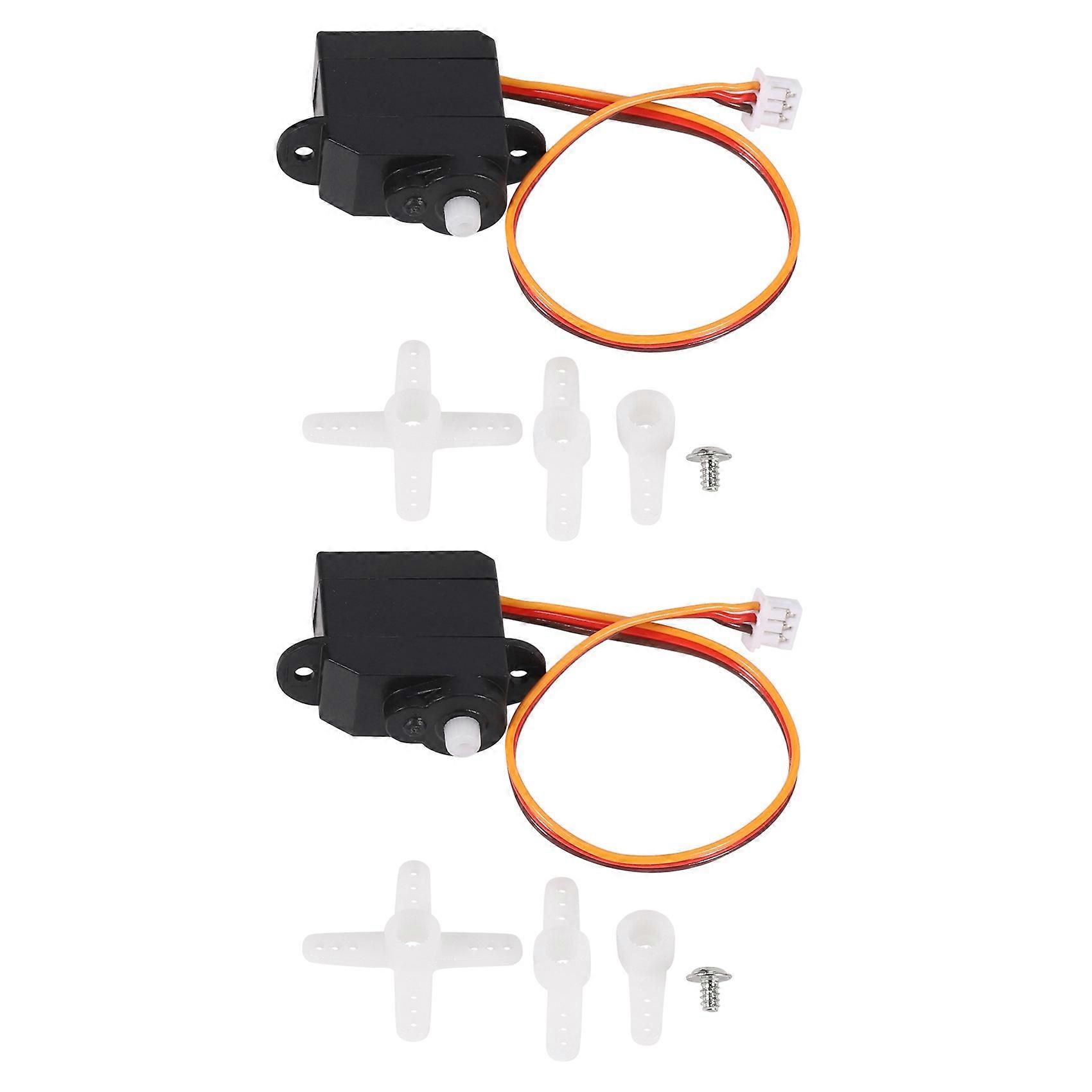 2X 2G Digital Servo 2.2G Servo für Mikromodellflugzeuge Autos LKWs Orlandoo Hunter Upgrade Teile U