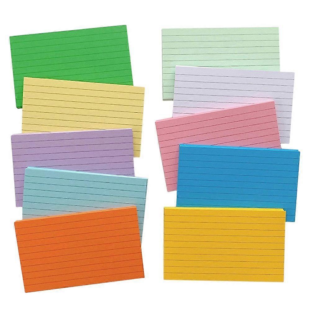 500 Sheets of Convenient Blank Cards DIY Word Cards Portable Graffiti Cards Message Accessory