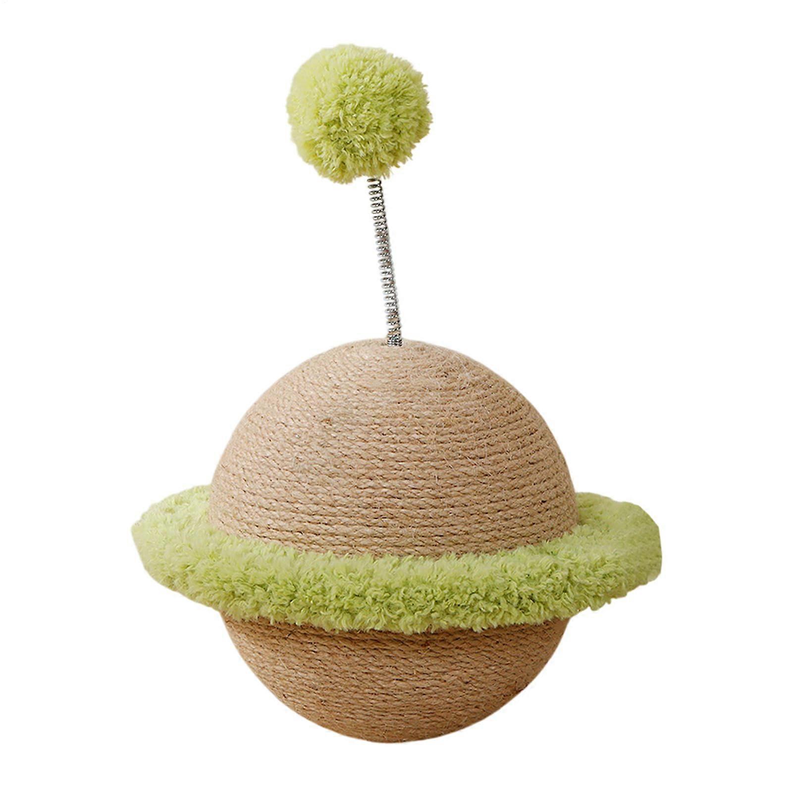Sisal Cat Scratching Ball, Durable Cat Toy for Kittens and Puppies, Furniture Protection, Interactive Play, 10cm