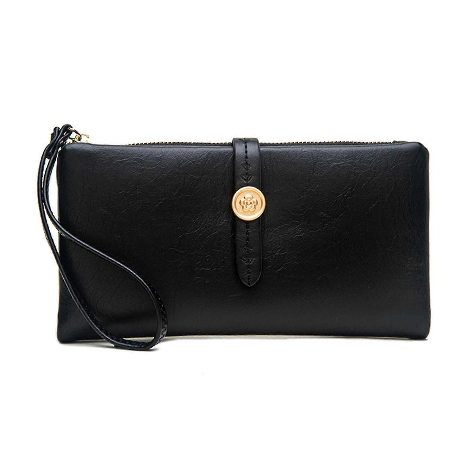 Ladies Zipper Long Handbag Portable and Practical for Business Trip
