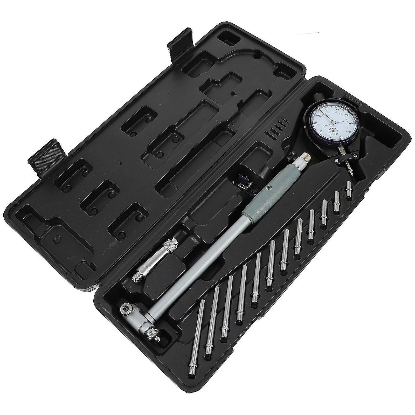 Flexible Bore Gauge Manual Measurement Tool For Automobile High-Precision Measurement 12X6.5X3CM Cylindrical 1 Set