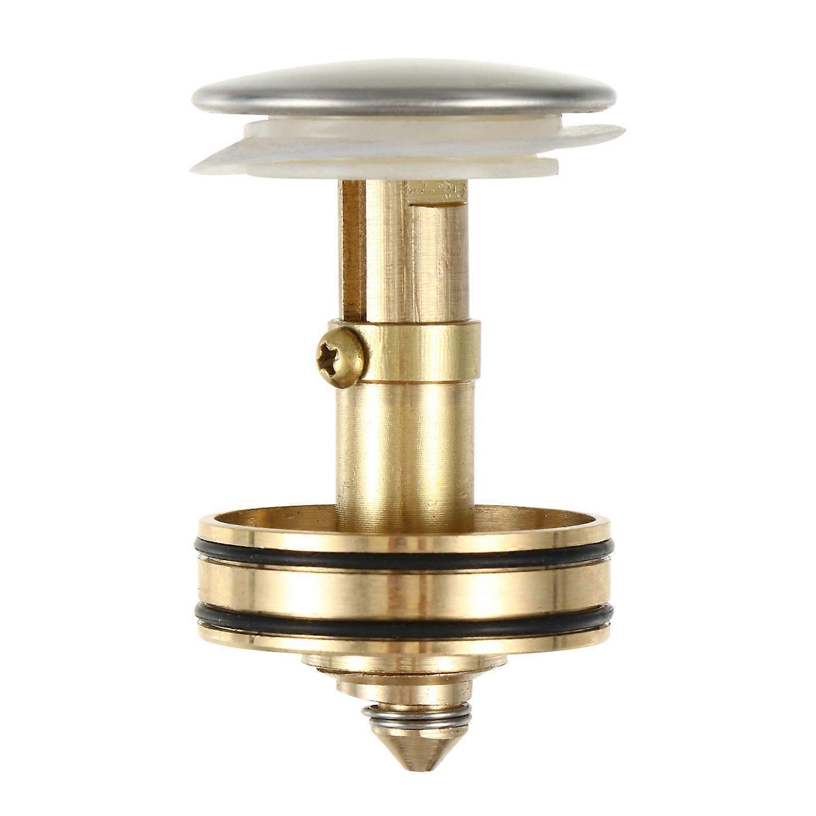 Faucet Hole Cover with Hair Receiver and Strainer Made of Copper for Home Use Size