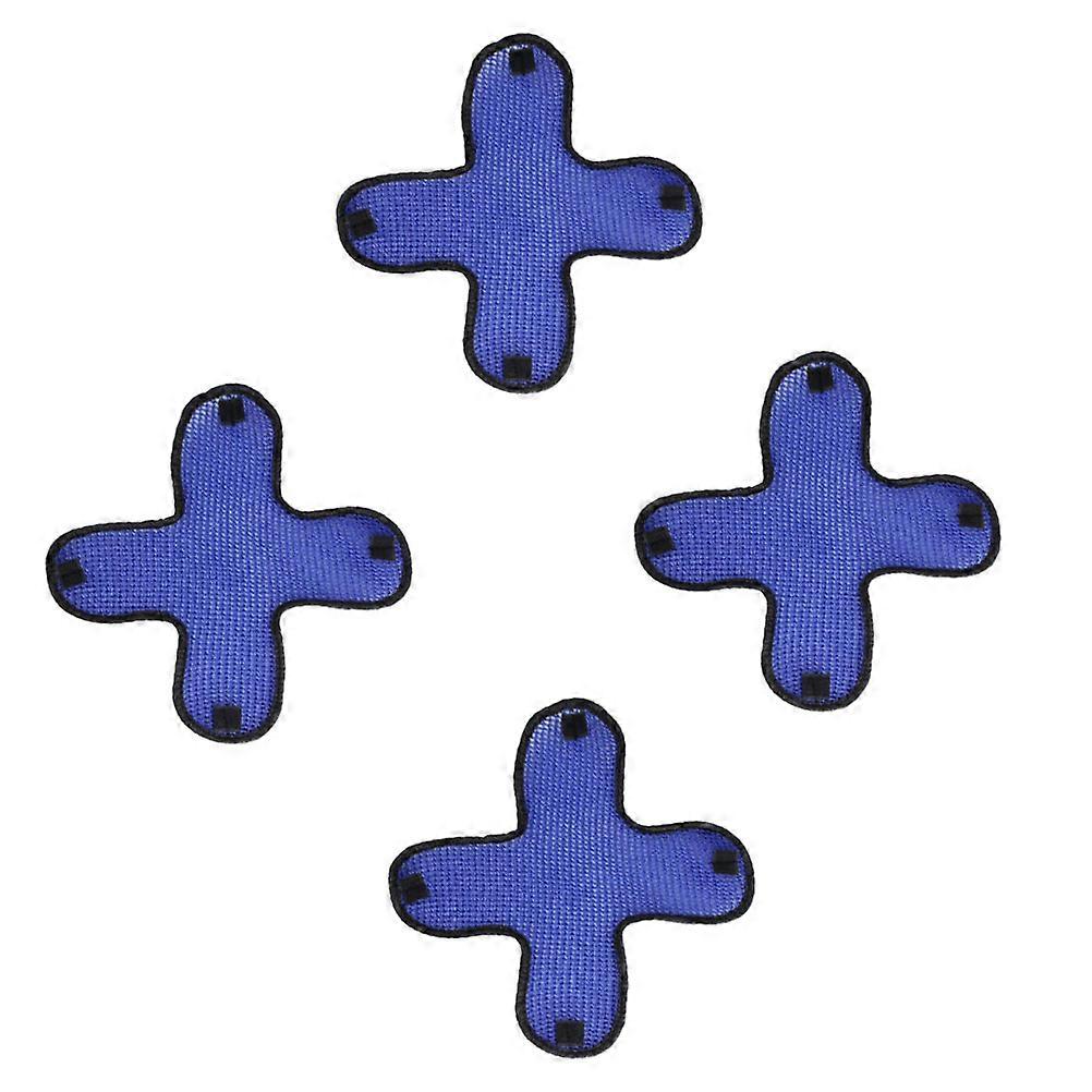 Hat Spacer Cooling Pad Insulation Non-slip Moisture-wicking Blue 29x29CM 4Pcs