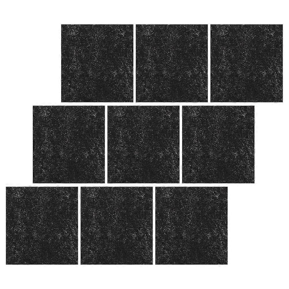 9pcs Cat Litter Box Odor Remover Pads Carbon Filter Accessories for Dome & Standard Litter Boxes – Strong Adsorption for Odor Elimination &