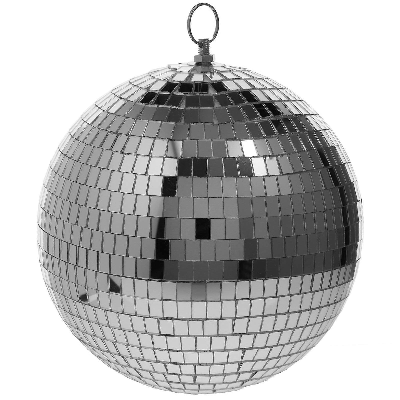 Light Reflection Disco Ball Decoration Round Mirror Ornament For Party Christmas Tree 1Set