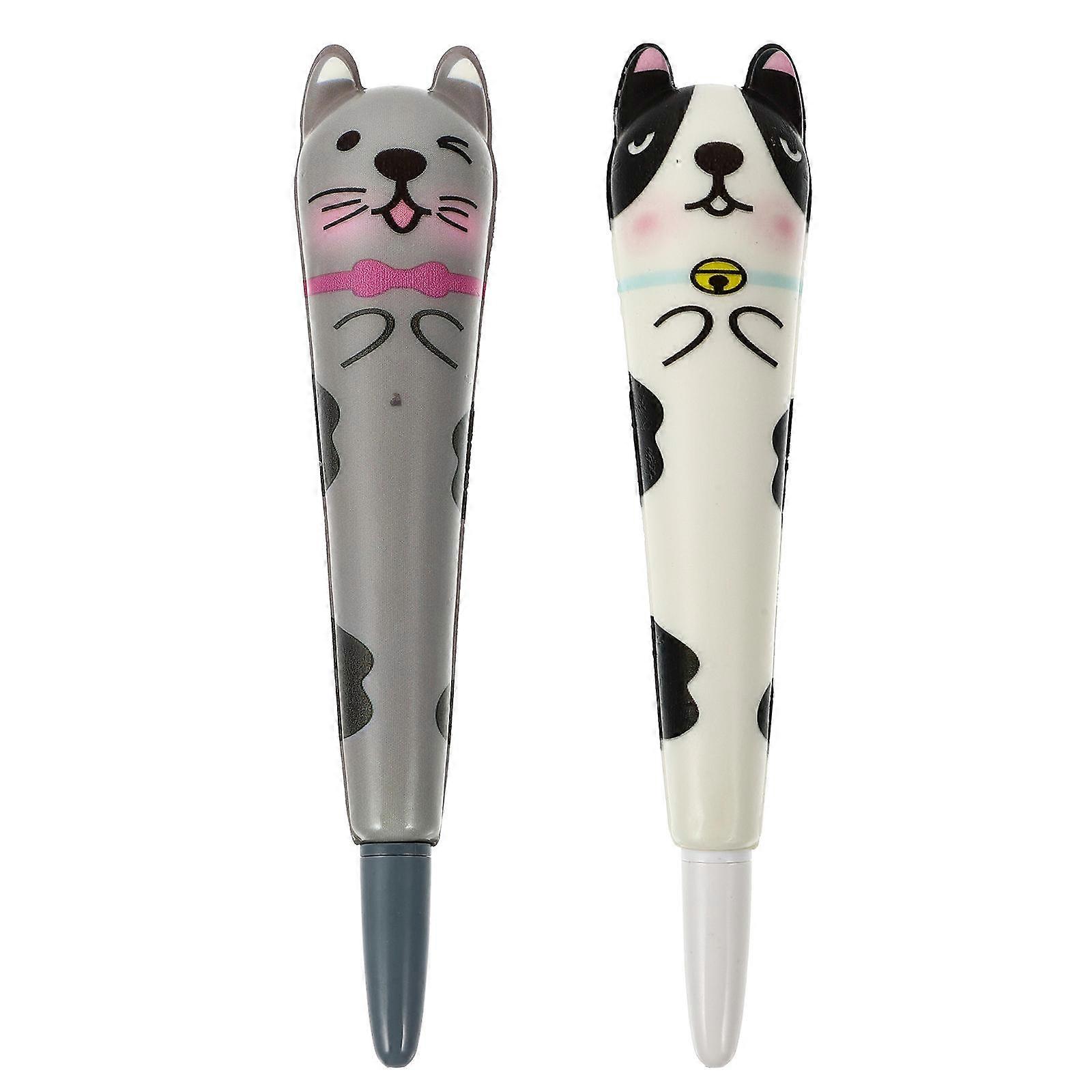 Cute Cartoon Pens With Eco-Friendly Material For Teens And Adults In Assorted Color 2Pack