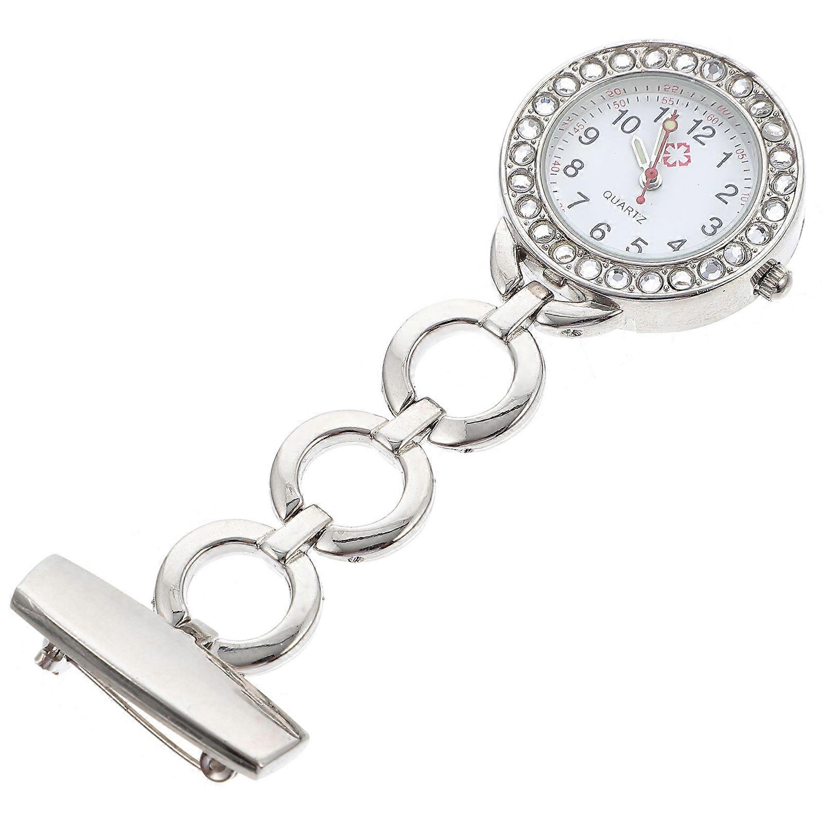 Reloj de enfermera Reloj de pecho Creativo Estudiante Reloj de examen Moda Reloj de moda