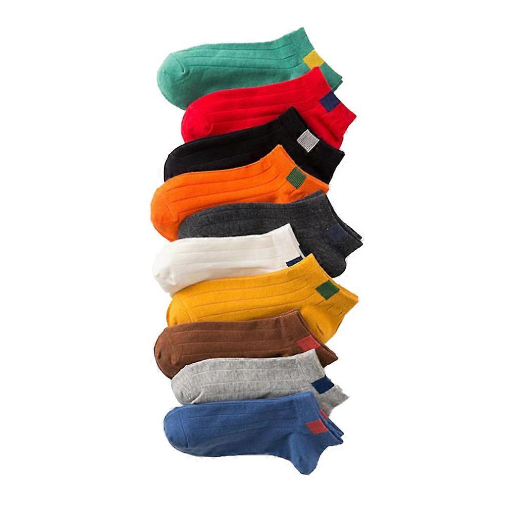 Fashion Low Cut Socks for Women with Good Elasticity and Breathable Cotton Material Assorted Color One Size Fits Most