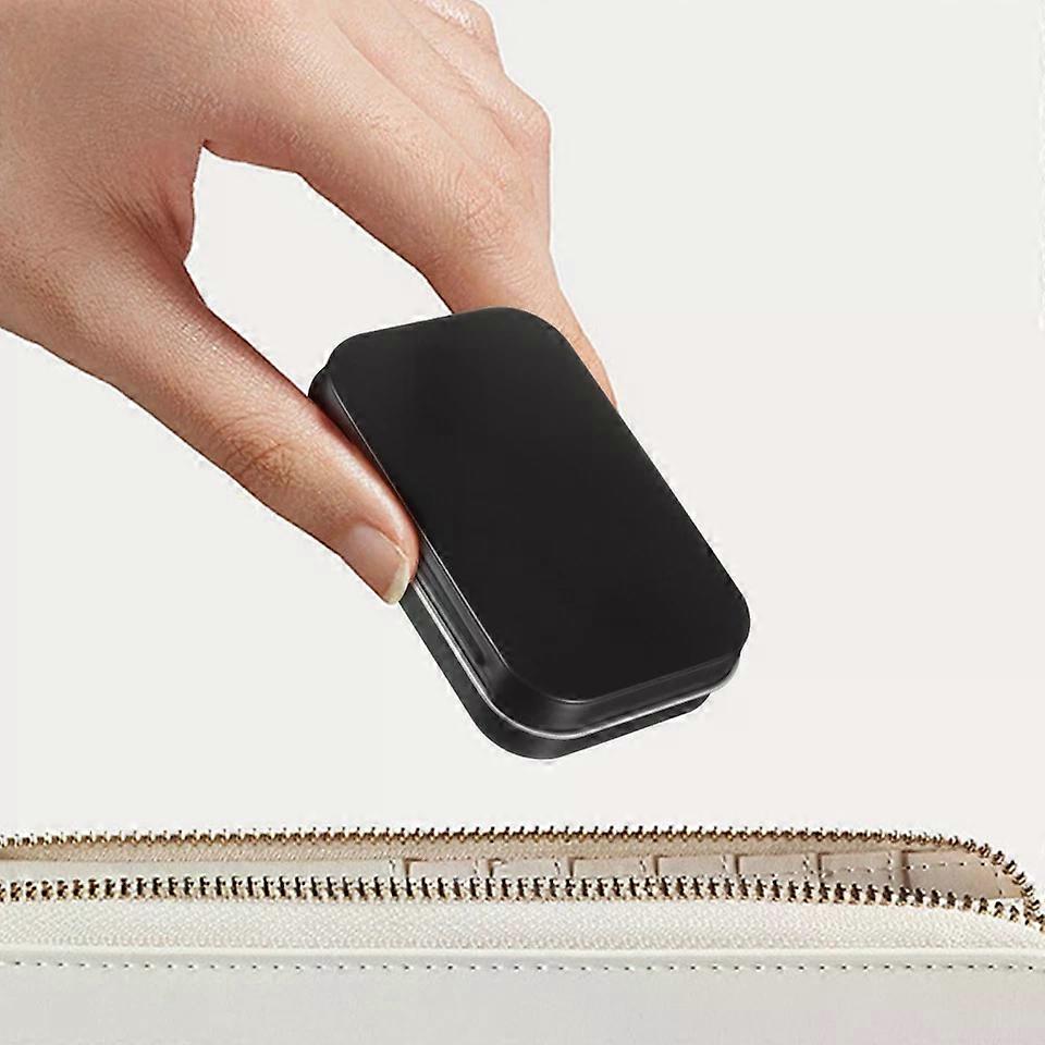 Metal Tin Box Tins, 4 Pcs Empty Hinged Mini Storage Case with Lids Small