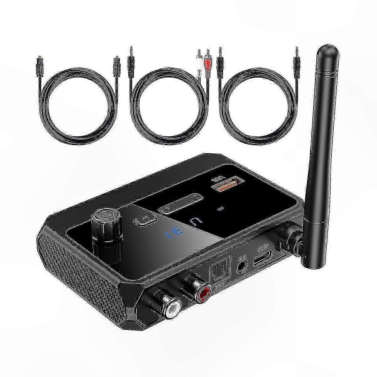 Wireless o Adapter for Home Stereo Systems - Bluetooth 5.3 Receiver for Enhanced Connectivity and Sound Quality