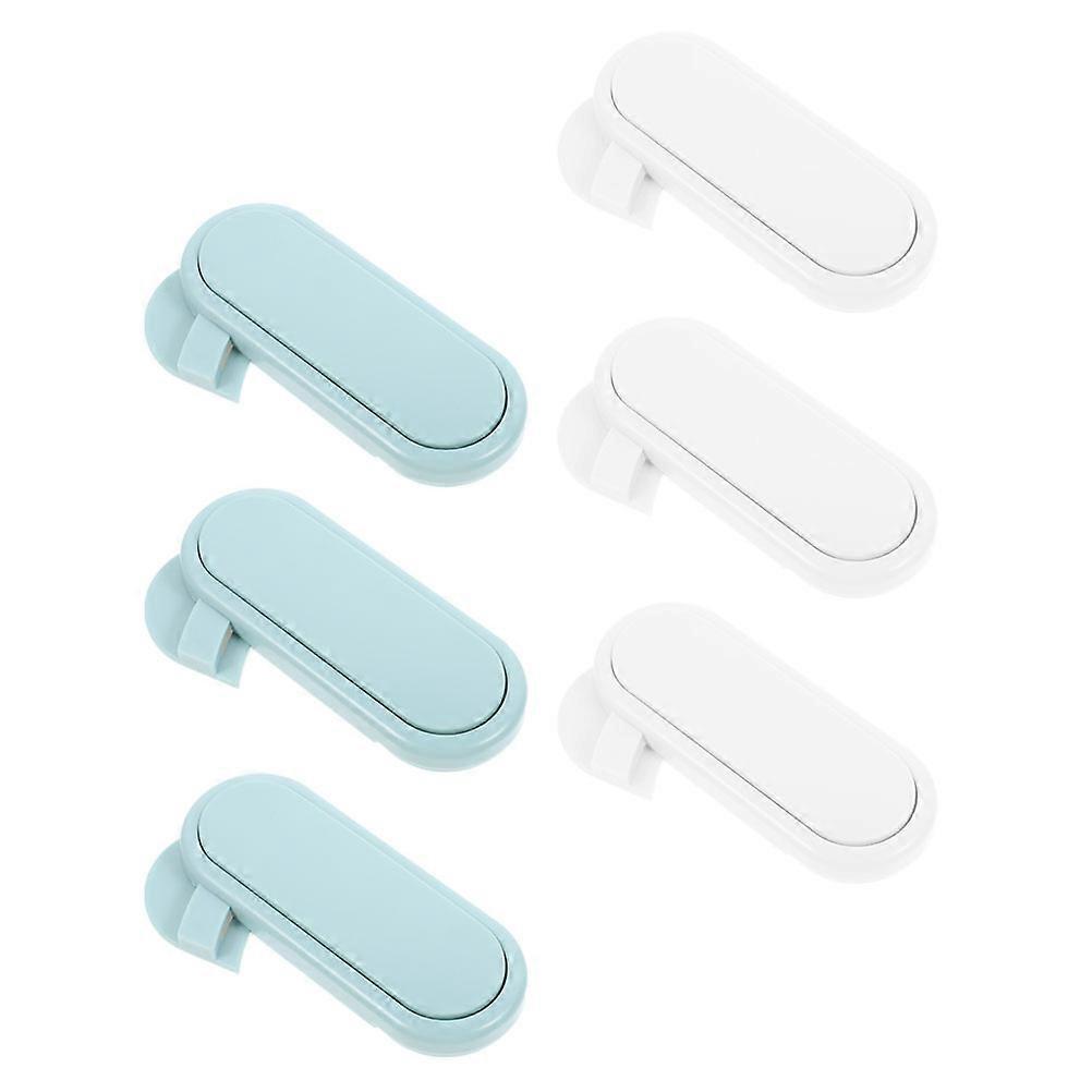 Baby Safety Cabinet Locks 6Pcs Prevent Opening Design For Parents To Secure Cabinets Drawers And Refrigerators