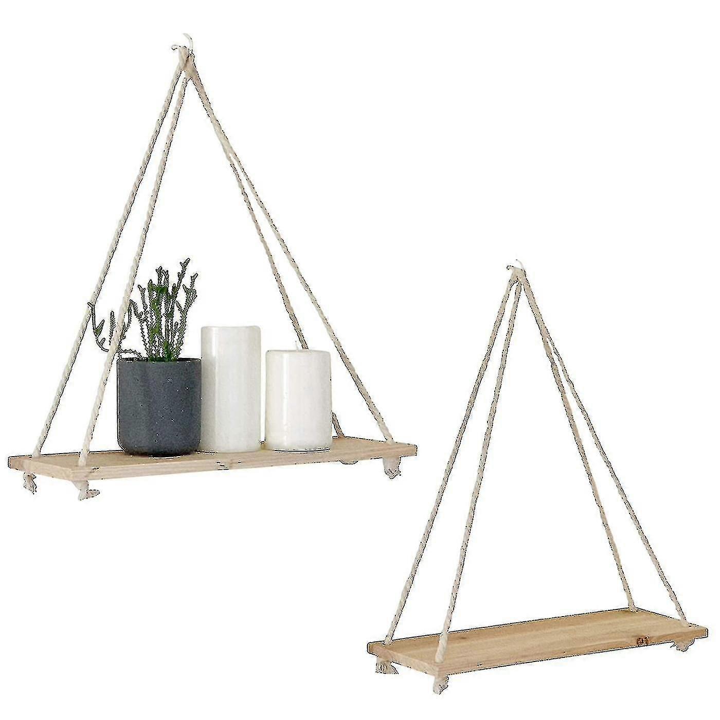 Wooden wall-mounted storage rack, Multi-functional storage, Suitable for multiple scenarios
