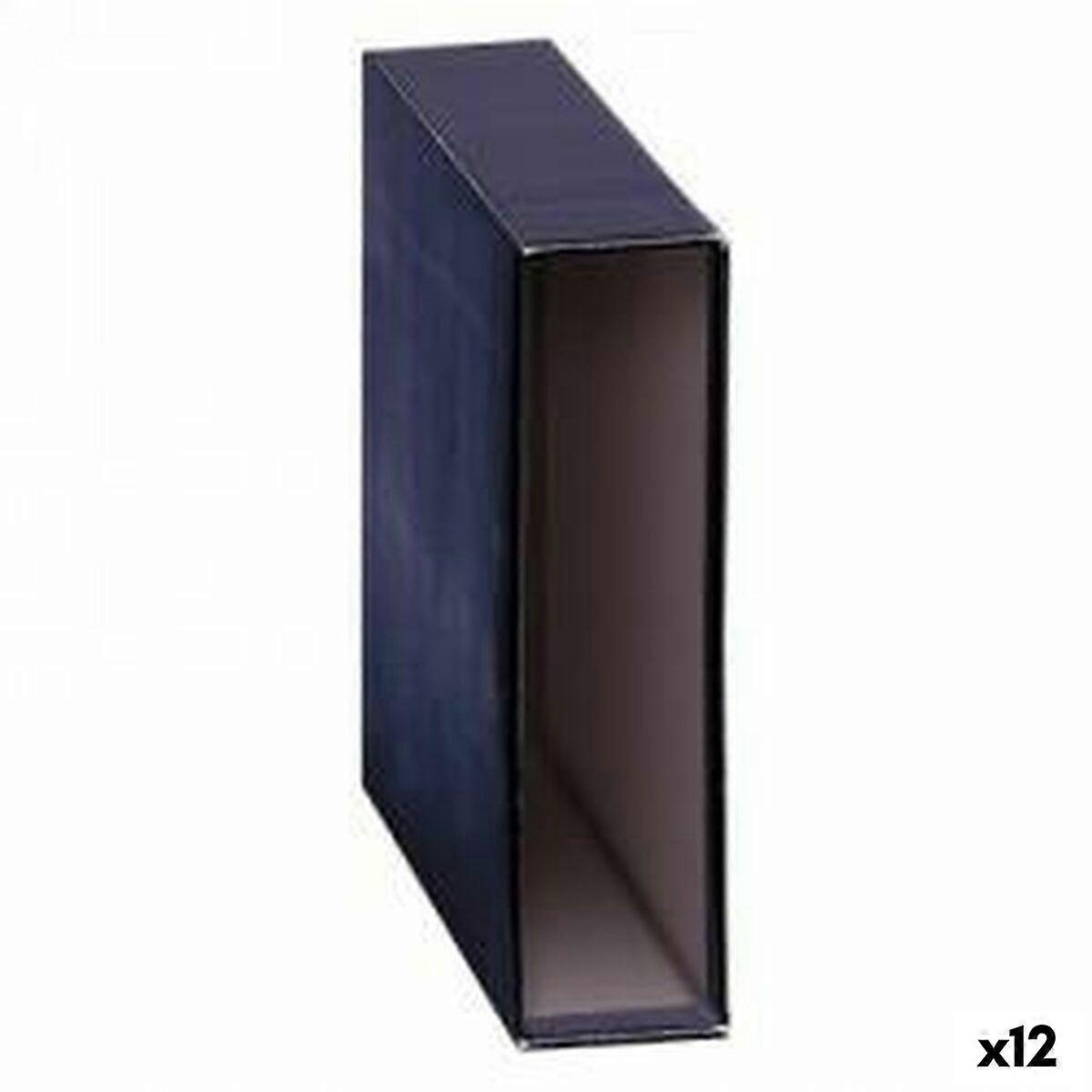 File Holder DOHE Black A4 (12 Units)
