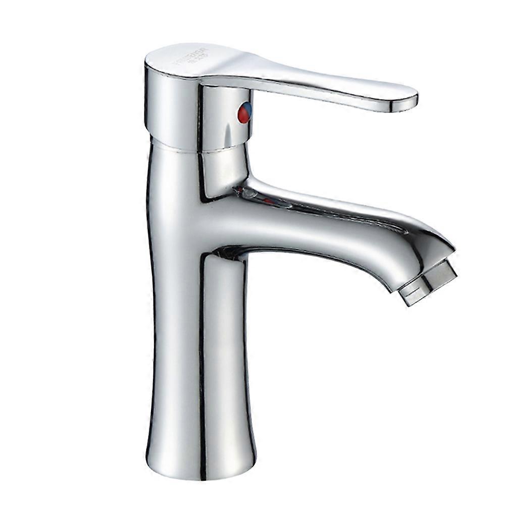 Single Hole Copper Basin Tap For Bathroom Occasion With Smooth Operation And Sleek Design Measuring 17 X 12.5 X 4 Cm 1Pcs