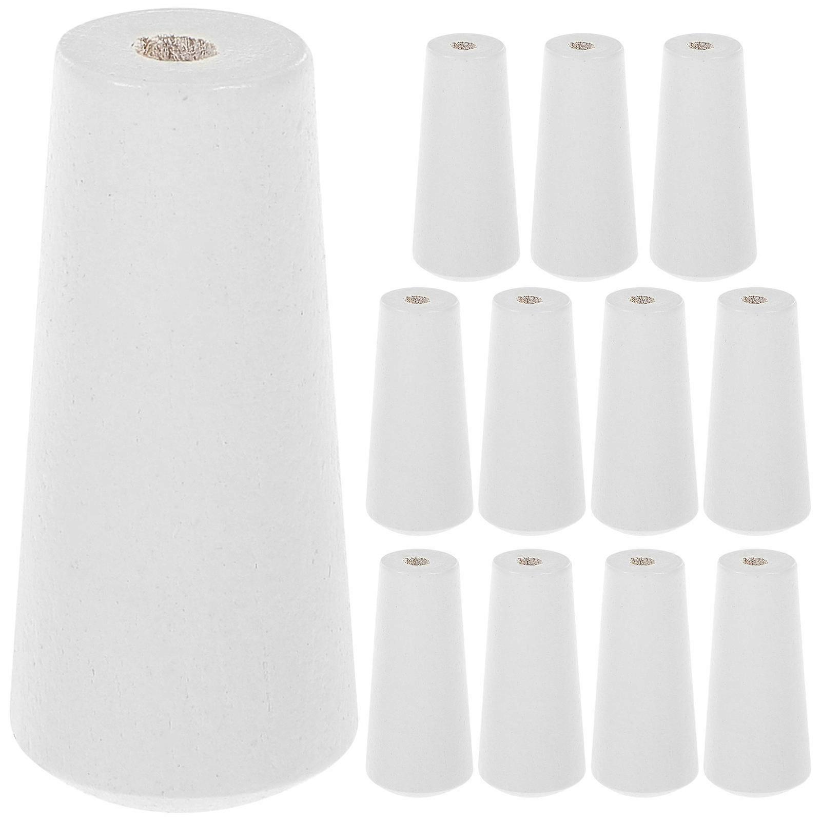 12pcs Window Blind Wood Cord Knobs and Cord Tassel Drops for Pull Ends