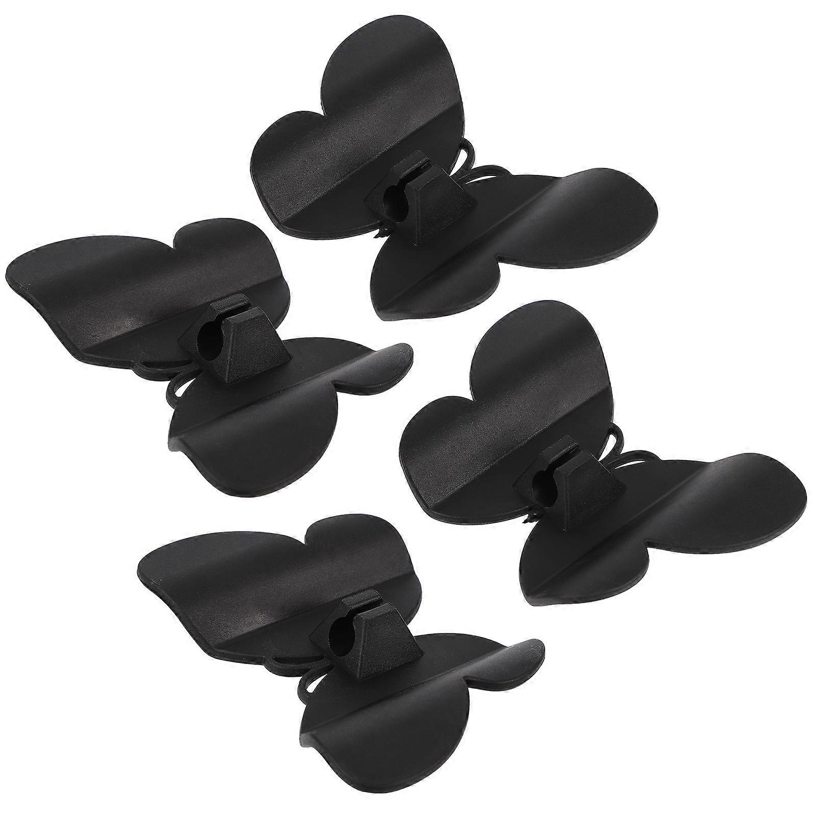 4pcs Butterfly Cord Organizer Self Adhesive Cable Winder Stick for Kitchen Appliances – Efficient Management for Blender, Toaster and More